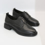 Women's black shoes Allsy Lonza model 5954