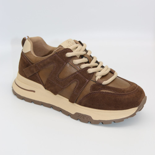 Women's fashion sneakers Allsy Lonza 200738 5978 brown, color chocolate (brown), model 5955 Women's fashion sneakers Allsy Lonza 200738 5978 brown, color chocolate (brown), model 5955