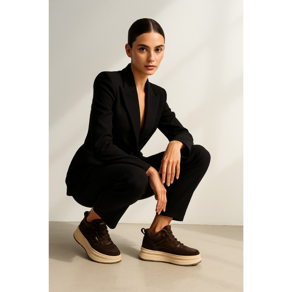 Кросівки жіночі на платформі Allsy Lonza модель 5957