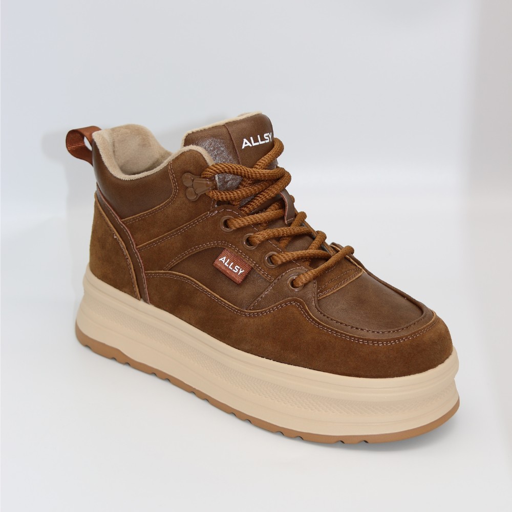 Жіночі коричневі кросівки Allsy Lonza модель 5958