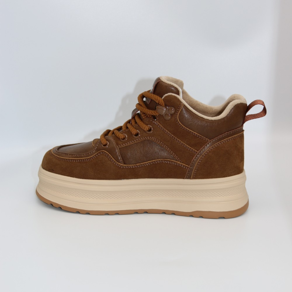 Жіночі коричневі кросівки Allsy Lonza модель 5958