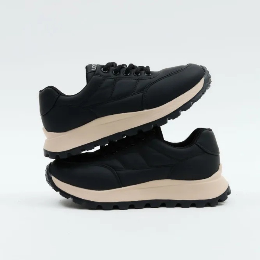 Женские черные кроссовки Allsy Lonza модель 5960