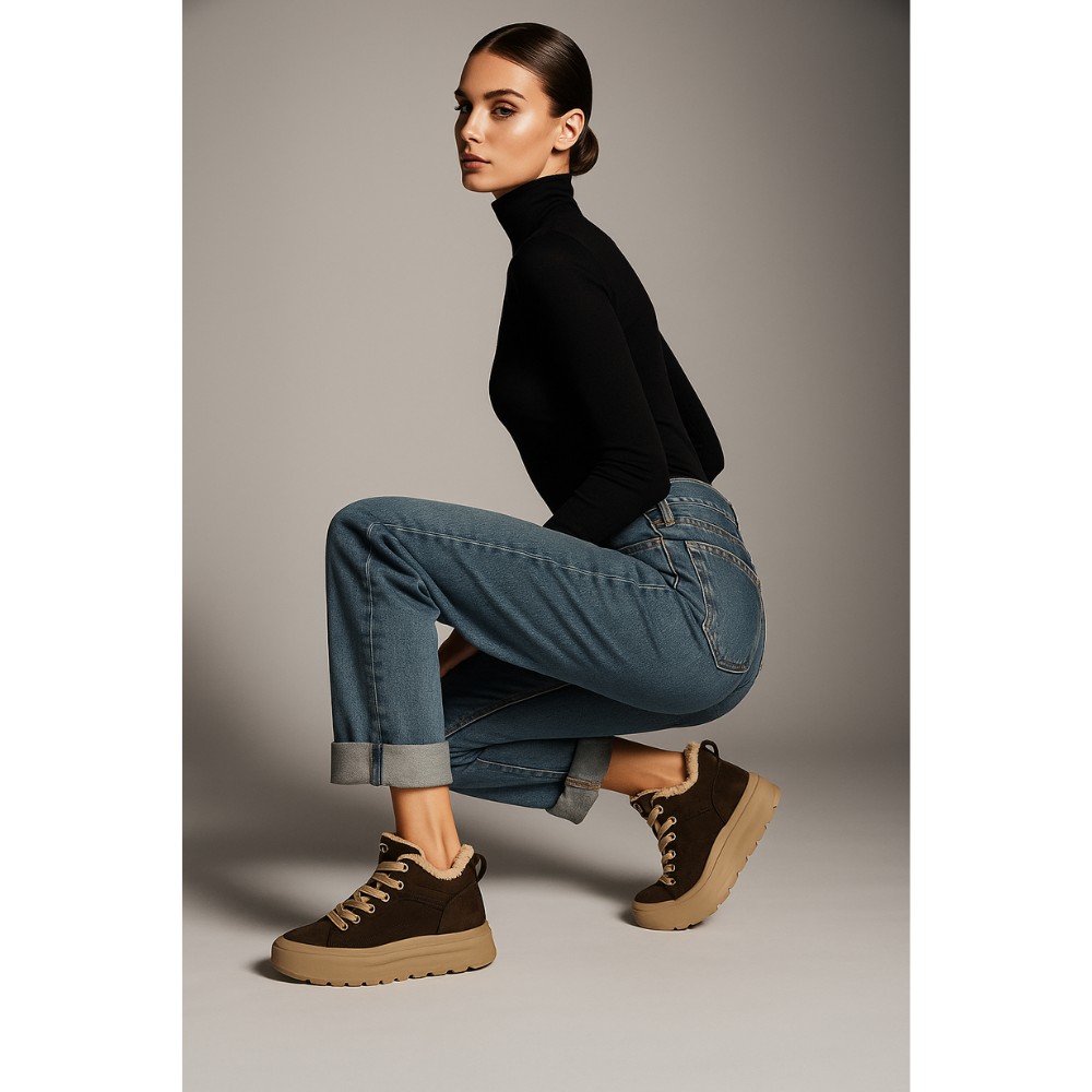 Жіночі черевики Allsy Lonza Iserra Khaki 204982 204981 модель 5961