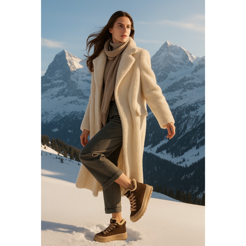 Жіночі черевики Allsy Lonza Iserra Khaki 204982 204981 модель 5961