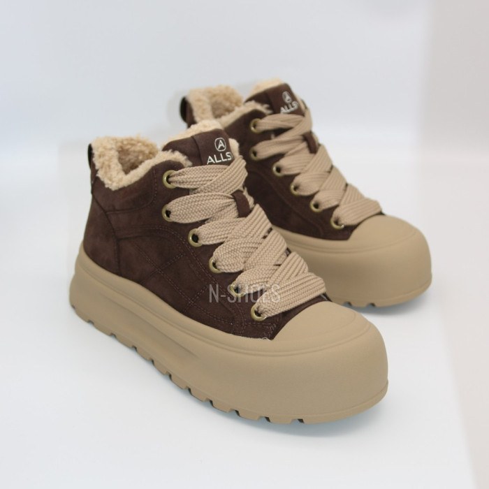 Женские зимние ботинки Allsy Lonza Iserra Khaki 204982 204981 модель 5961