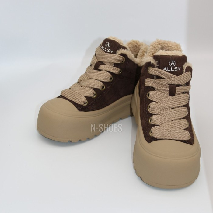 Женские зимние ботинки Allsy Lonza Iserra Khaki 204982 204981 модель 5961