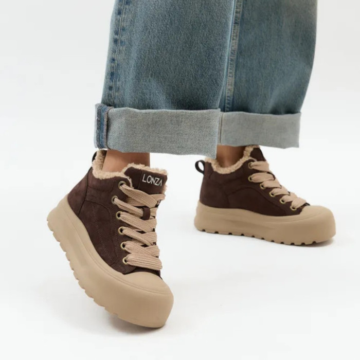 Women's winter boots Allsy Lonza Iserra Khaki 204982 204981 model 5961