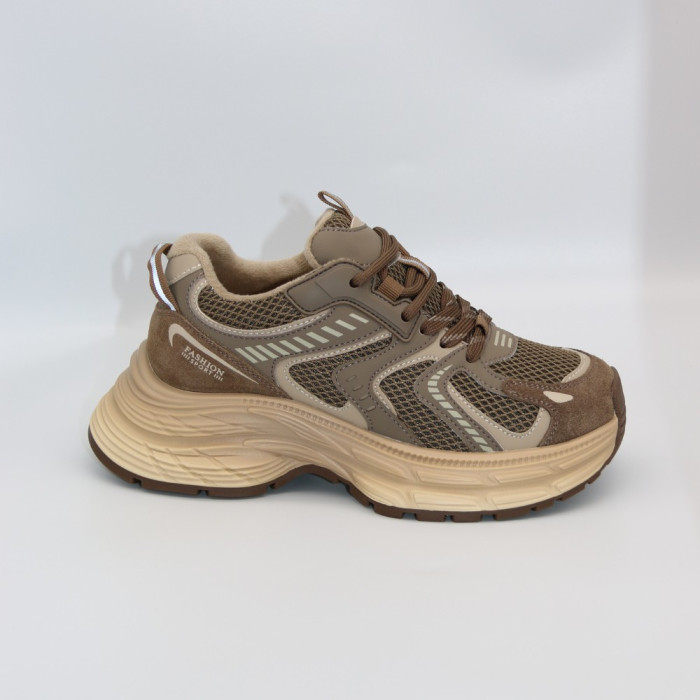 Стильные кроссовки Allsy 205186 202511 8809 Brown 5962