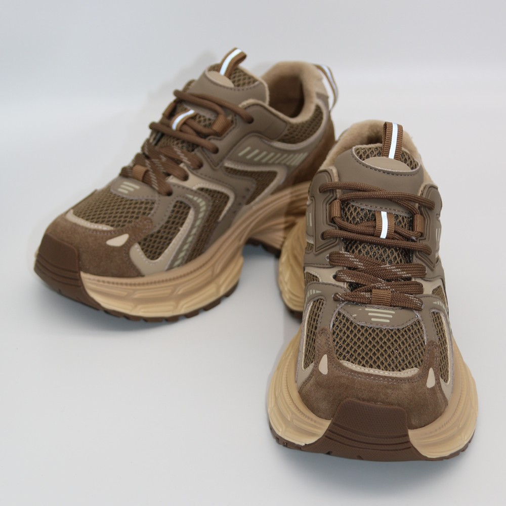 Жіночі коричневі демісезонні кросівки Allsy Lonza модель Brown 5962