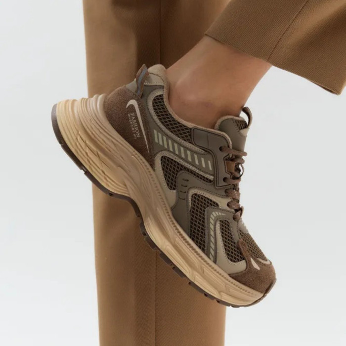Стильные кроссовки Allsy 205186 202511 8809 Brown 5962