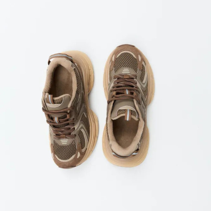 Стильные кроссовки Allsy 205186 202511 8809 Brown 5962