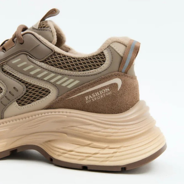 Стильные кроссовки Allsy 205186 202511 8809 Brown 5962