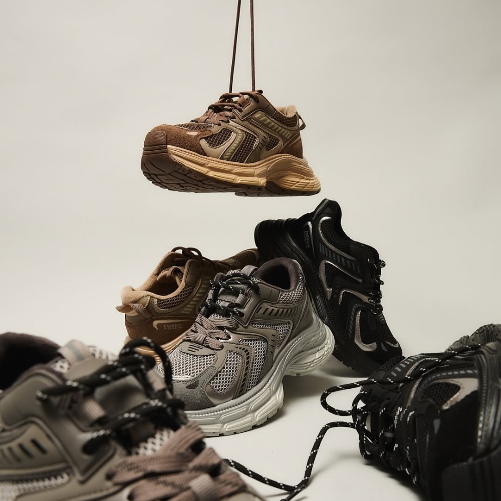 Жіночі коричневі демісезонні кросівки Allsy Lonza модель Brown 5962