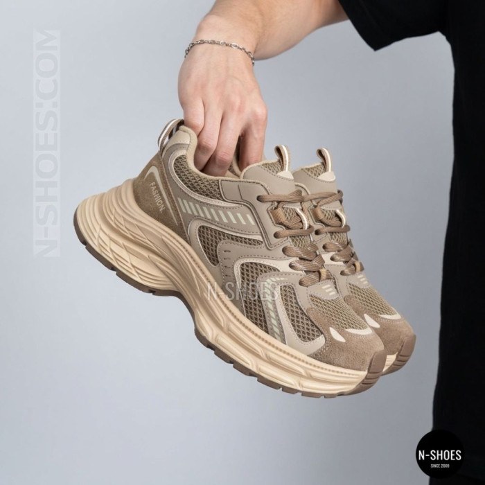 Стильные кроссовки Allsy 205186 202511 8809 Brown 5962