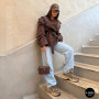 Стильные кроссовки Allsy 205186 202511 8809 Brown 5962