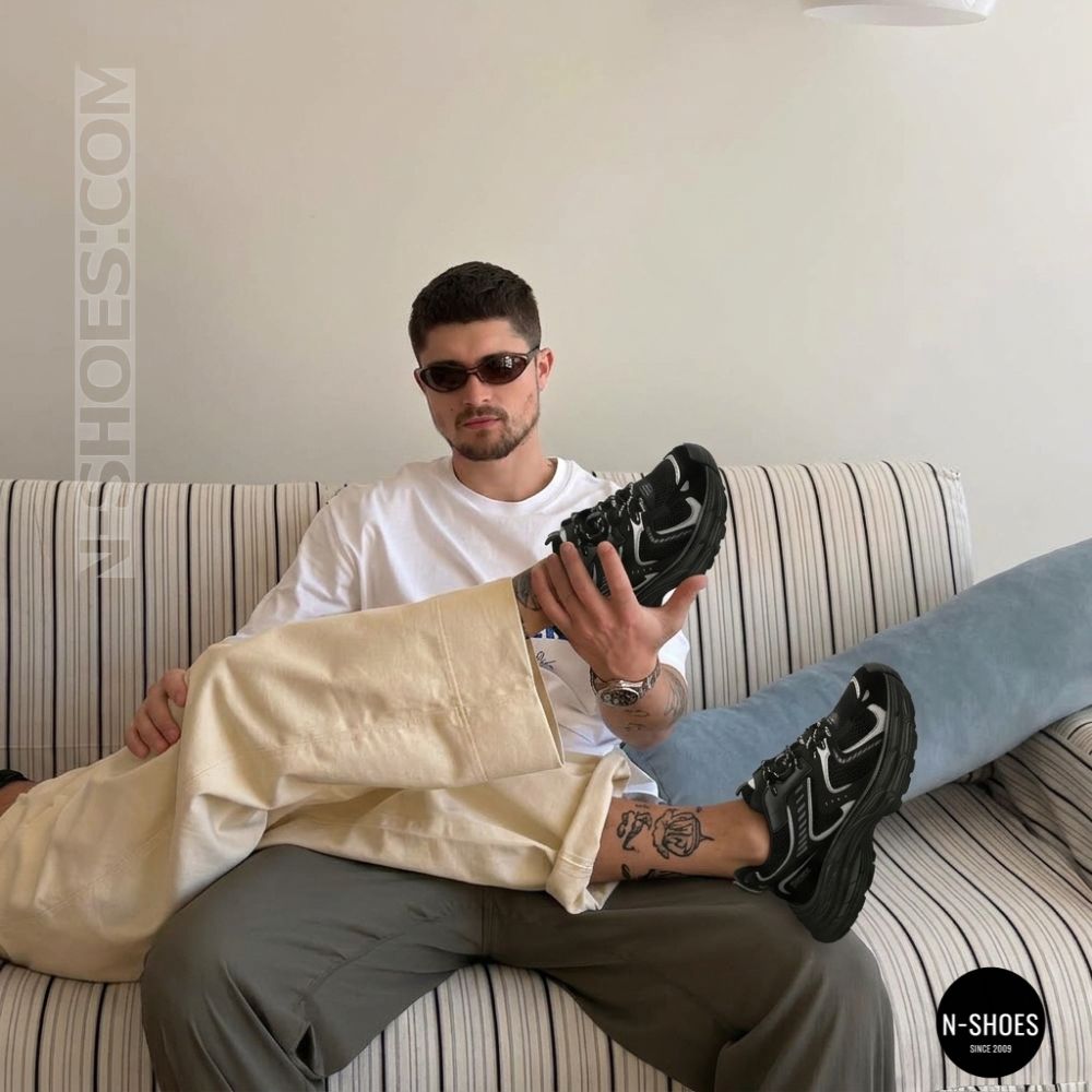 Массивные женские кроссовки Allsy 205185 204206 8809 Black 5963
