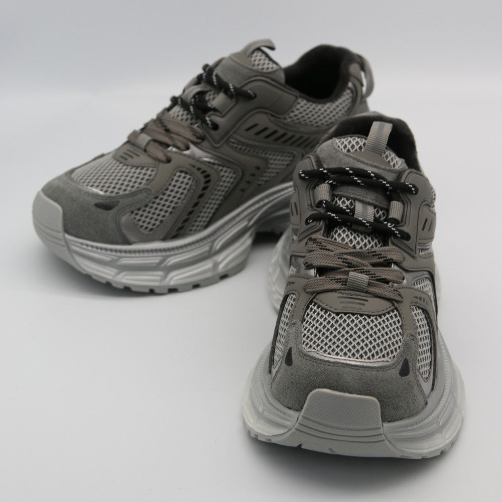 Жіночі сіро-сріблясті кросівки Allsy Lonza модель 5964