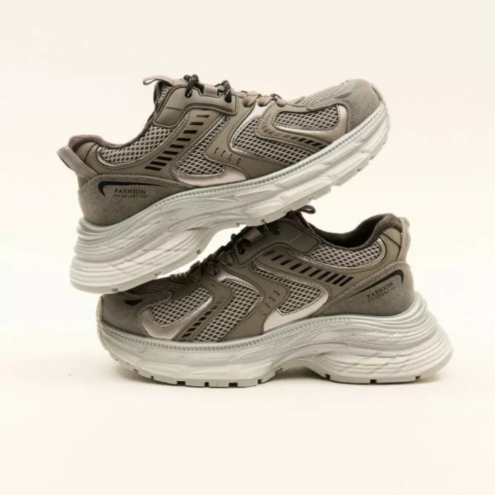 Модные серые кроссовки Allsy 205187 202512 8809 Grey 5964