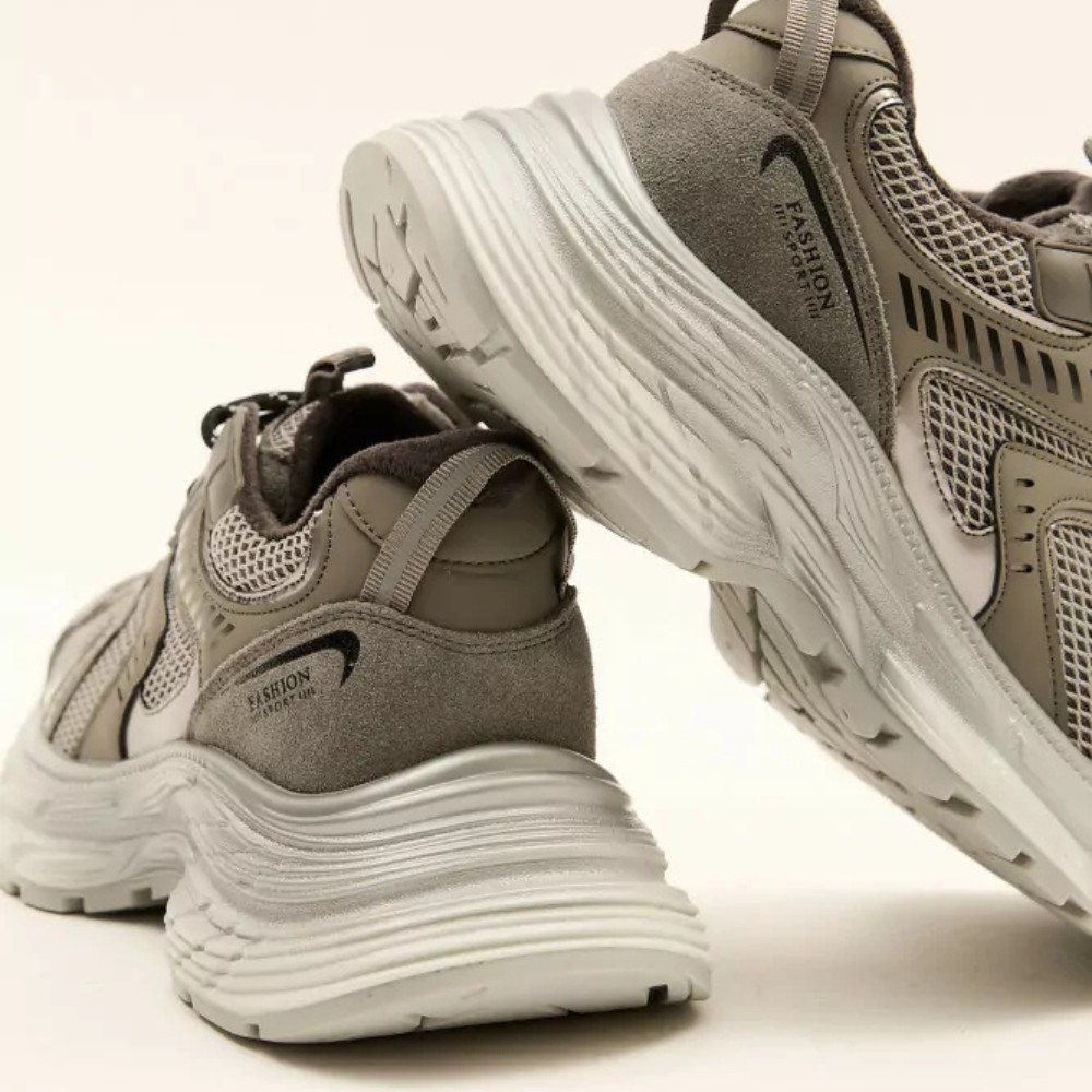 Жіночі сіро-сріблясті кросівки Allsy Lonza модель 5964