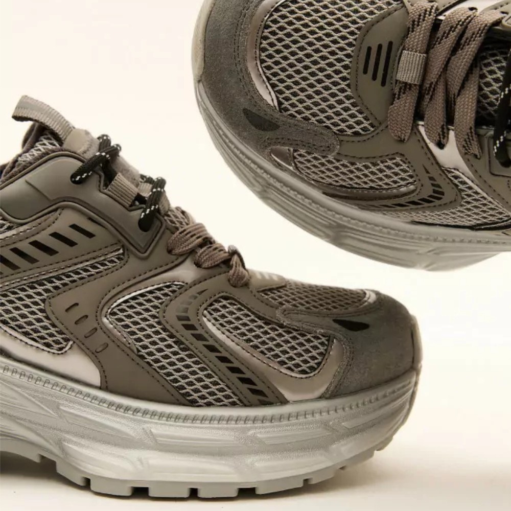 Жіночі сіро-сріблясті кросівки Allsy Lonza модель 5964