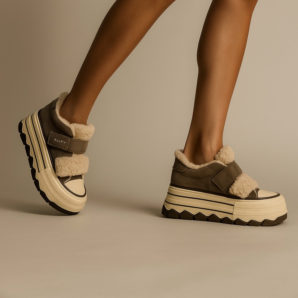 Зимові сліпони Allsy Lonza Glissane Brown 204930 202065 модель 5965