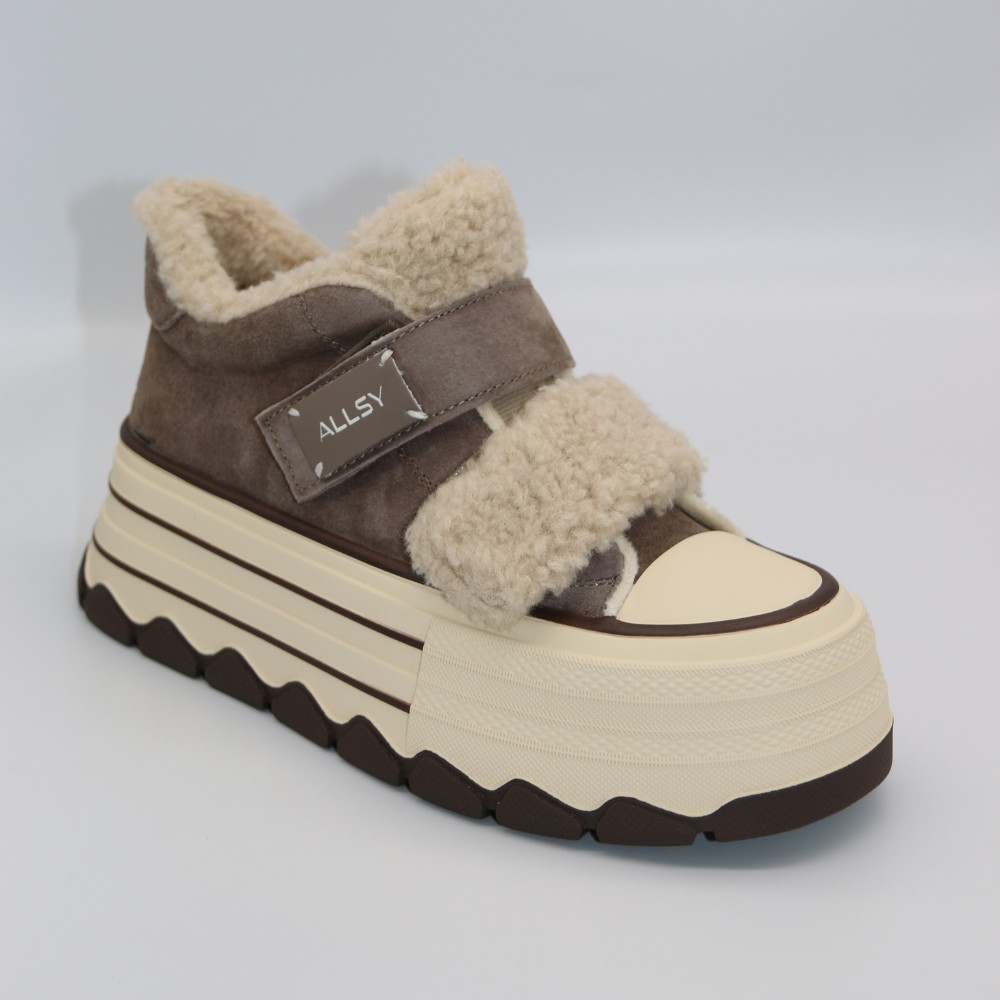 Зимові сліпони Allsy Lonza Glissane Brown 204930 202065 модель 5965