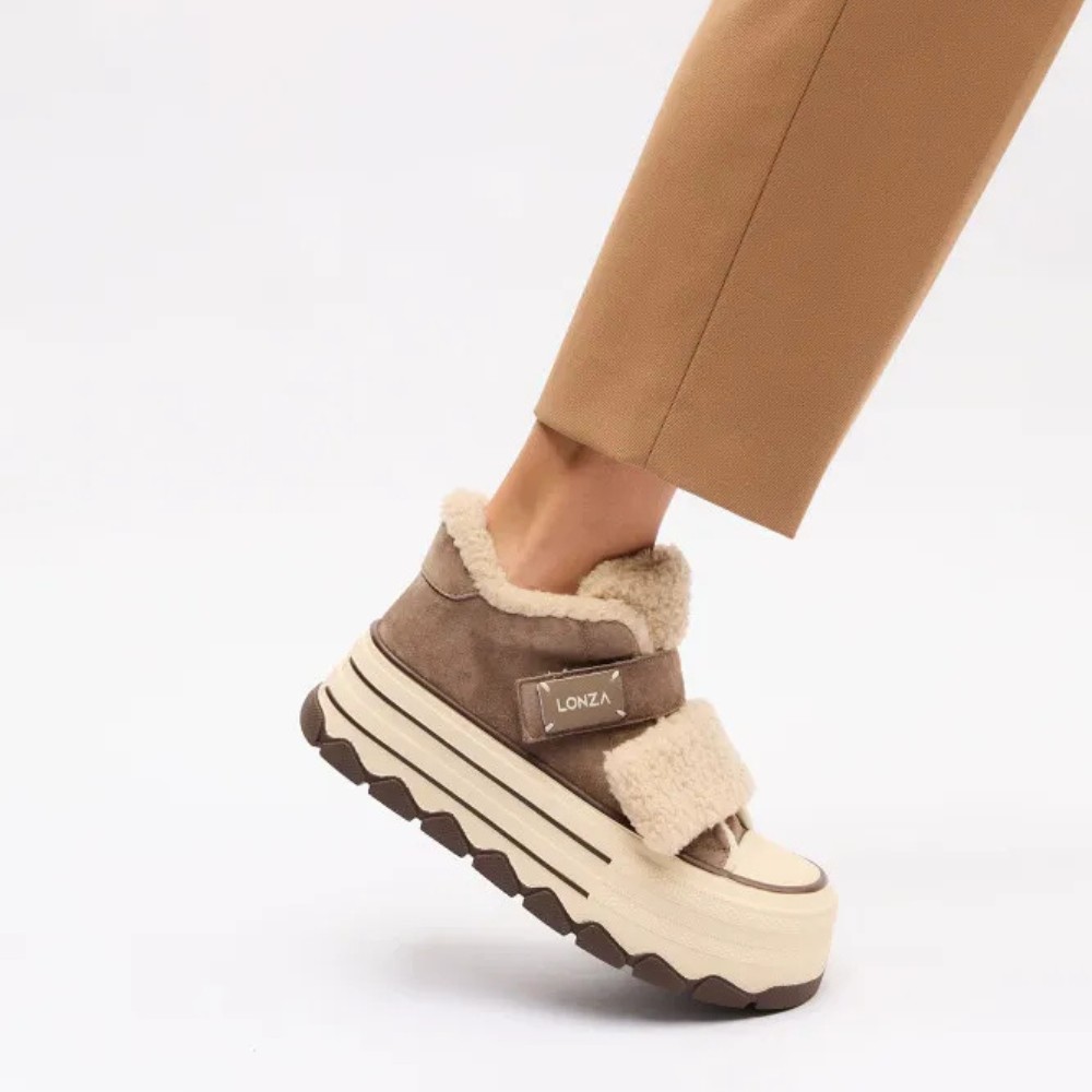 Зимові сліпони Allsy Lonza Glissane Brown 204930 202065 модель 5965