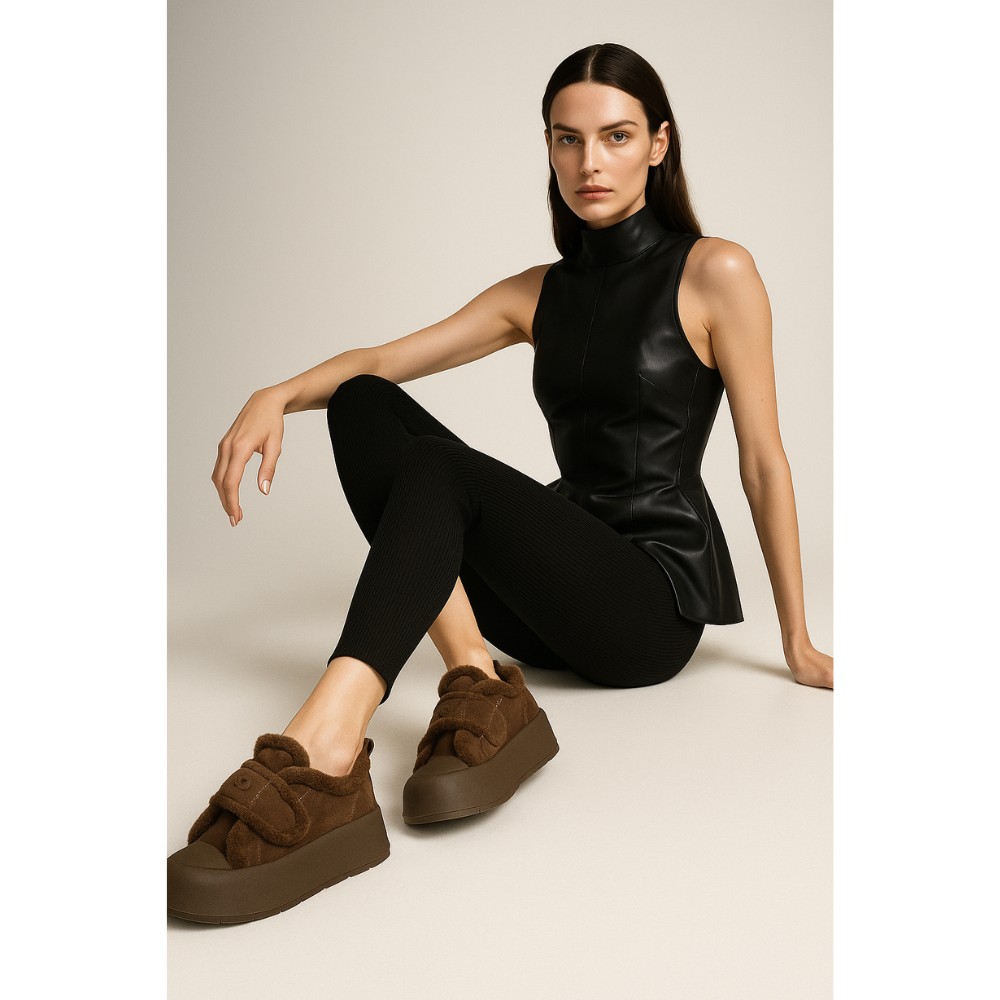 Зимові уггі Allsy Lonza Leona Brown 202550 модель 5966