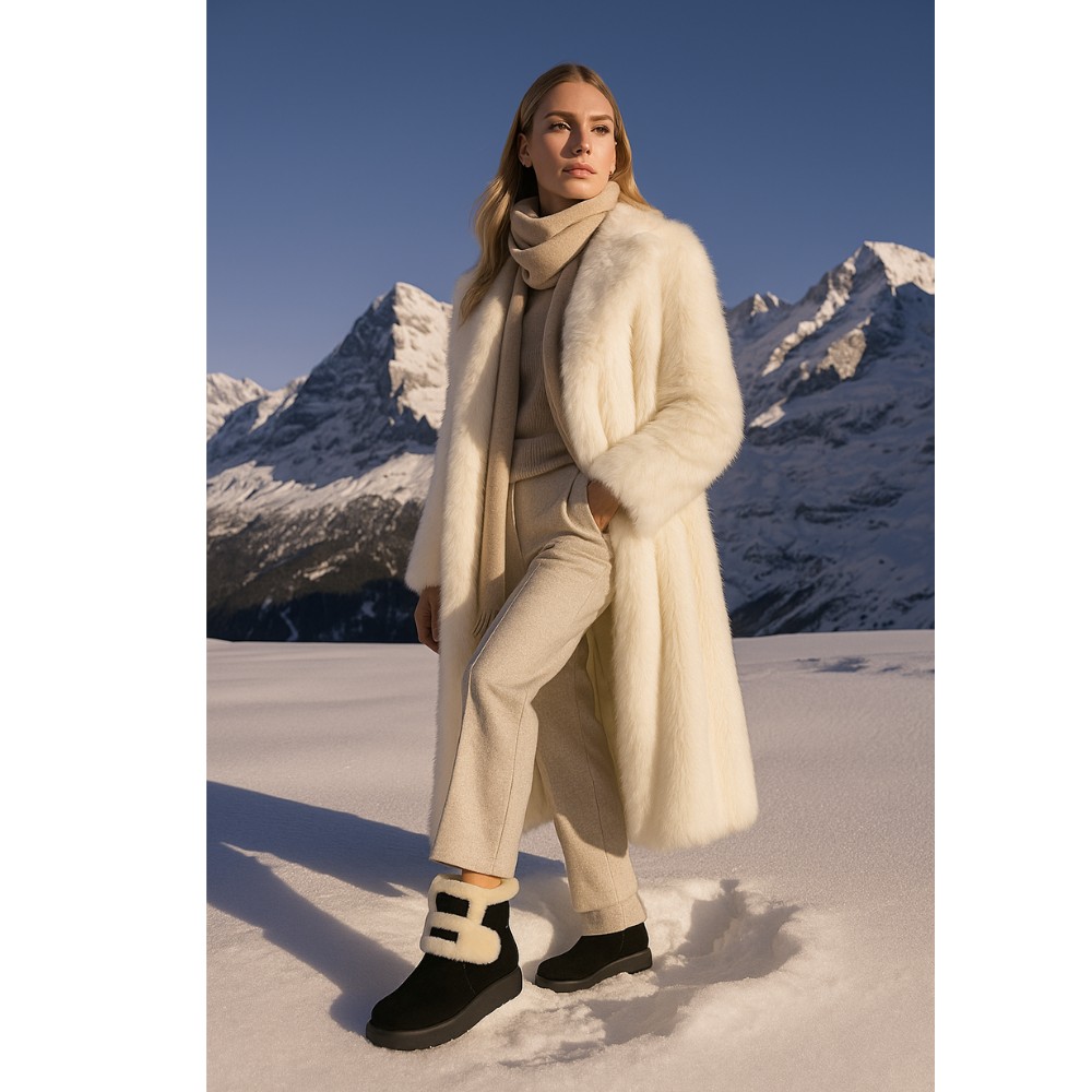 Жіночі чорні лофери Romax Comfort 1033-4V 5984 з натуральної замші