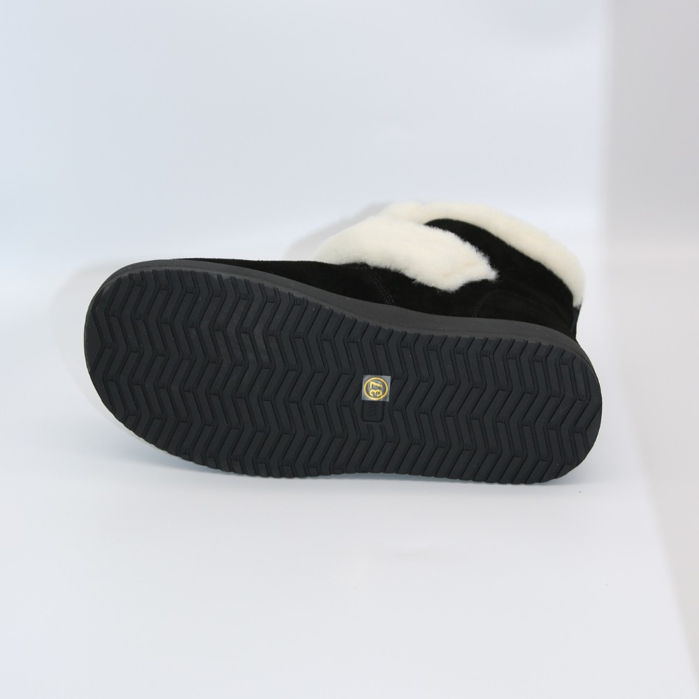 Жіночі чорні лофери Romax Comfort 1033-4V 5984 з натуральної замші