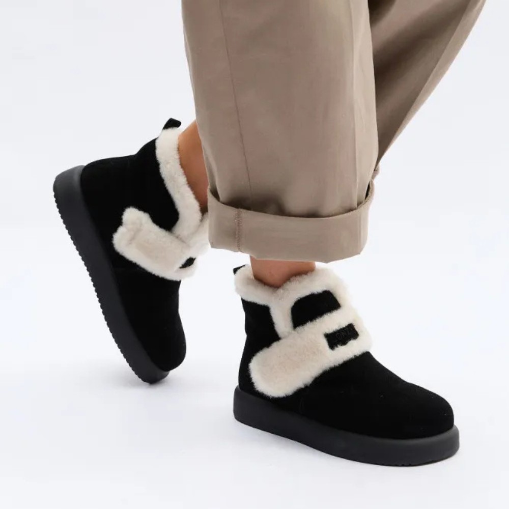 Жіночі чорні лофери Romax Comfort 1033-4V 5984 з натуральної замші