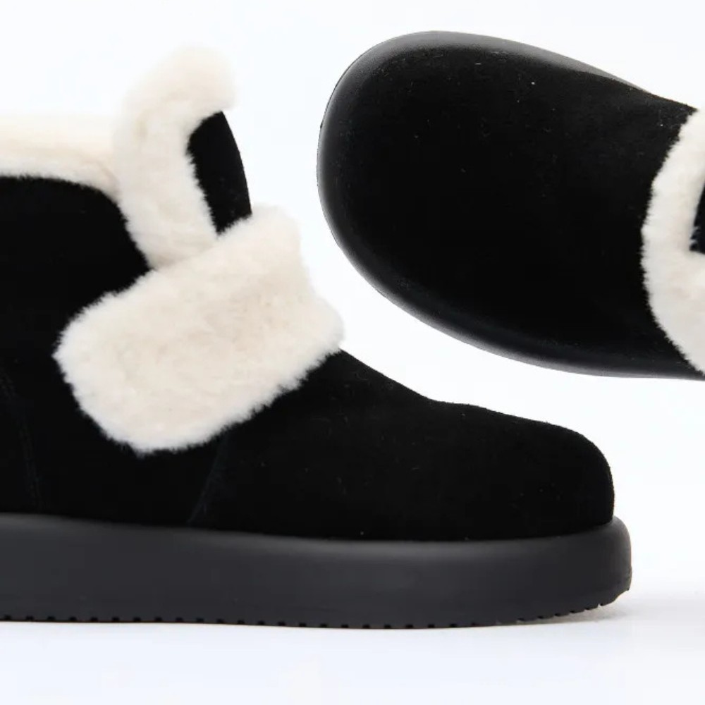 Жіночі чорні лофери Romax Comfort 1033-4V 5984 з натуральної замші