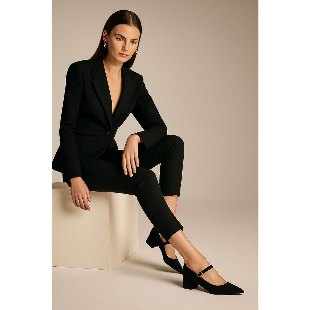 Классические туфли с ремешком Rylko (Польша) модель 5971