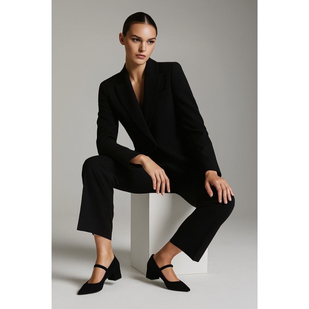 Классические туфли с ремешком Rylko (Польша) модель 5971