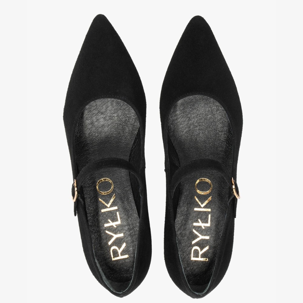 Классические туфли с ремешком Rylko (Польша) модель 5971