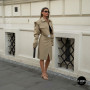 Elegant Beige Mary Jane Rylko 847 B4BM1-T1-6TWF 36847 5972