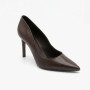 Burgundy stiletto heel pumps Rylko Estima 186 9U200-T3-7TWF