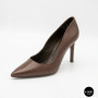 Burgundy stiletto heel pumps Rylko Estima 186 9U200-T3-7TWF