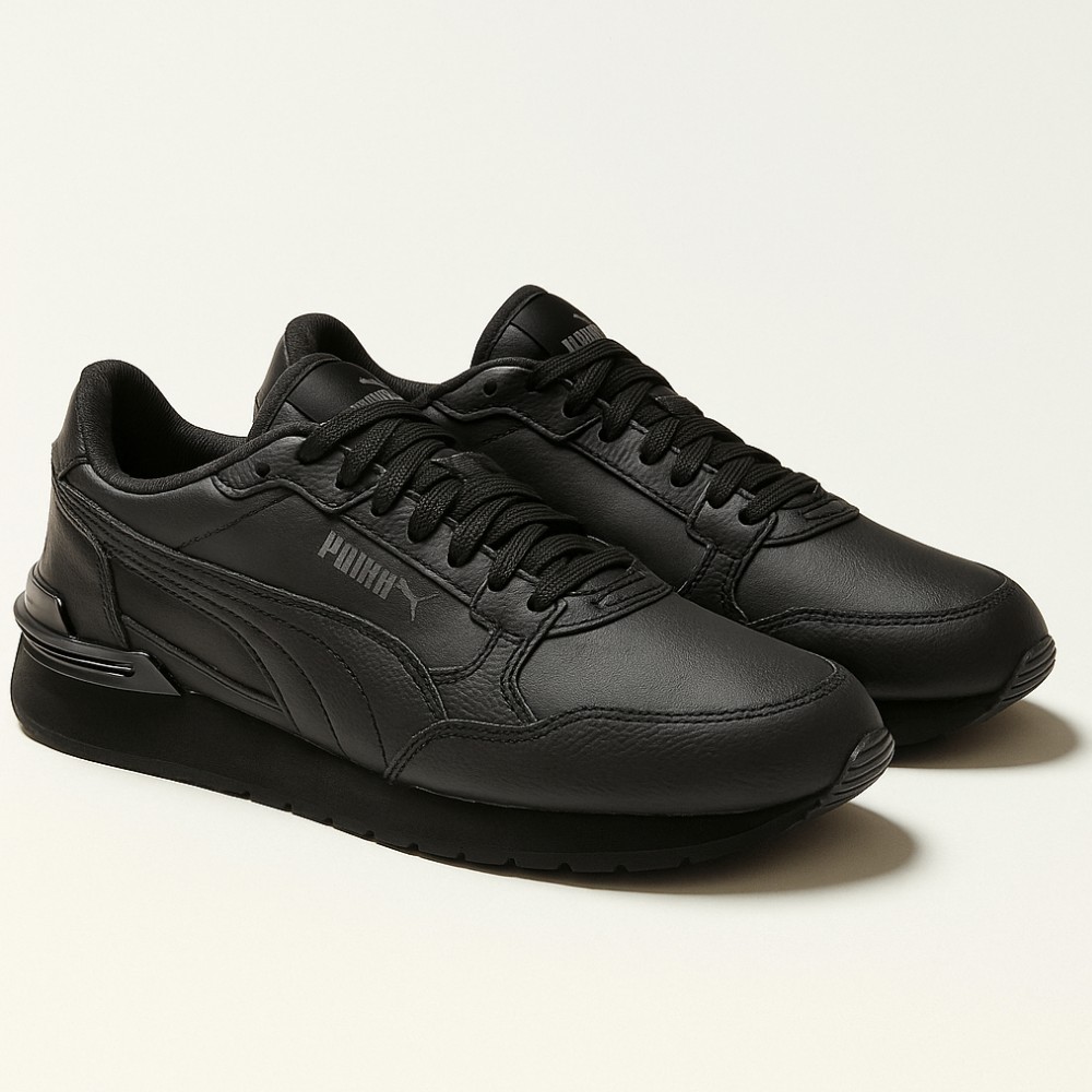Black sneakers Puma ST Runner v4 L 399736 01 5975