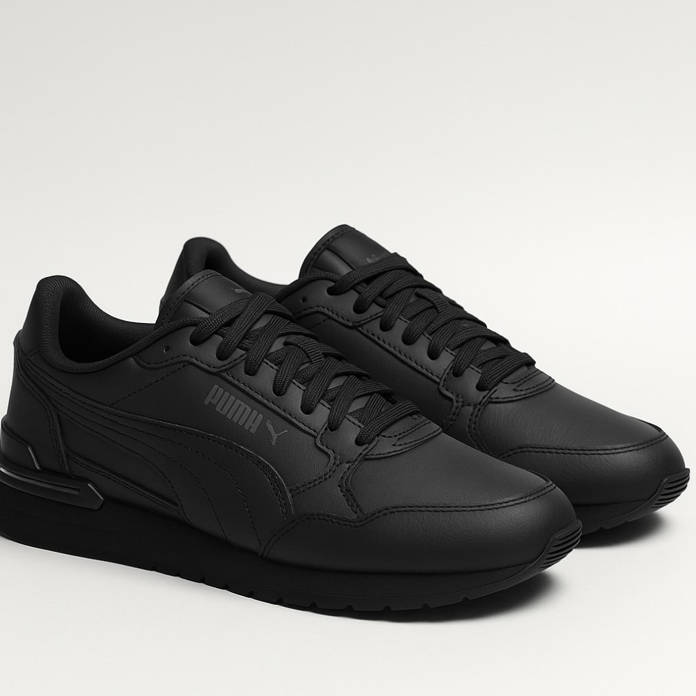 Black sneakers Puma ST Runner v4 L 399736 01 5975