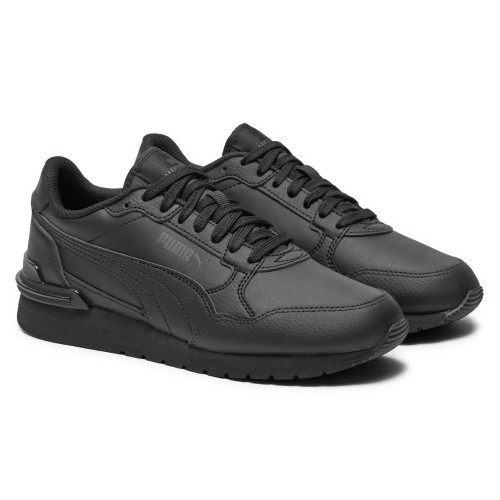 Оригінальні чорні кросівки Puma ST Runner v4 L 399736 01 5975 із натуральної шкіри