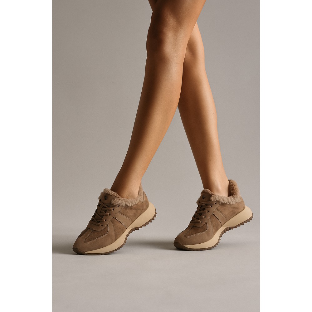 Жіночі зимові кросівки Allsy Lonza Brown модель 5976