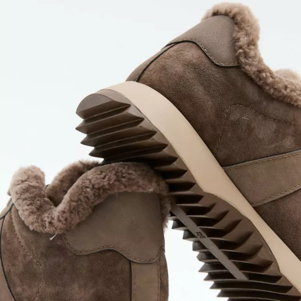 Жіночі зимові кросівки Allsy Lonza Brown модель 5976