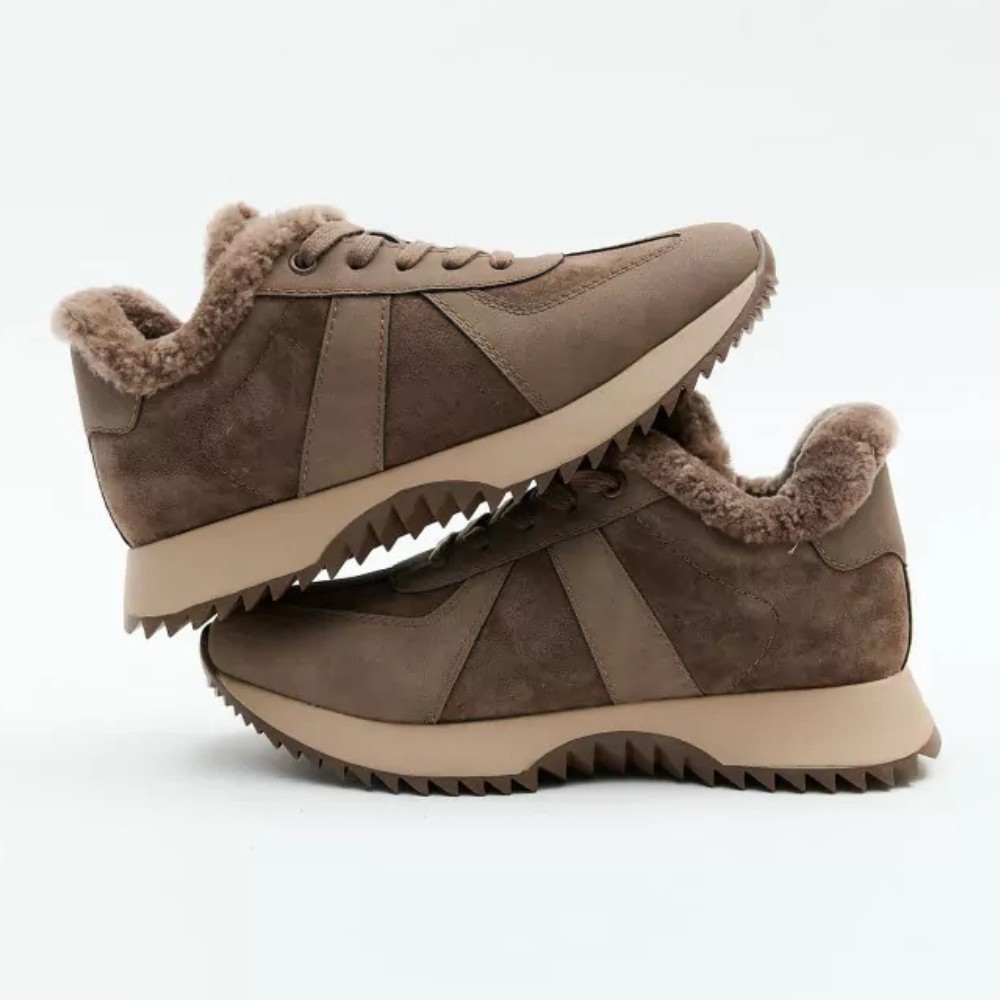 Жіночі зимові кросівки Allsy Lonza Brown модель 5976