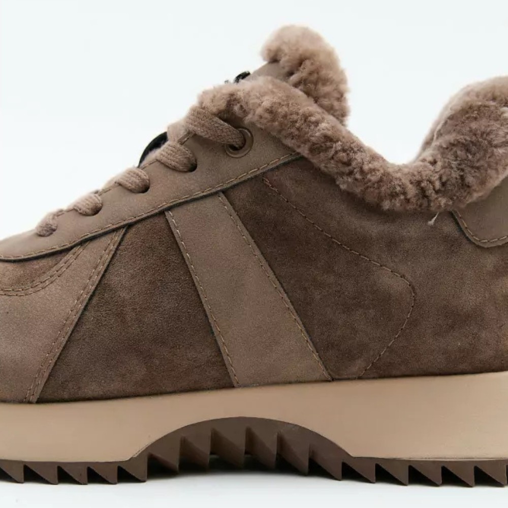 Жіночі зимові кросівки Allsy Lonza Brown модель 5976