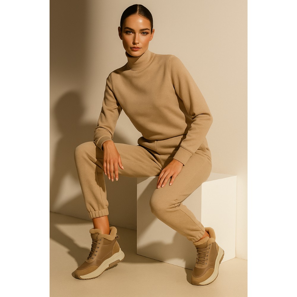 Жіночі зимові черевики Allsy Lonza 204151 Brown модель 5978