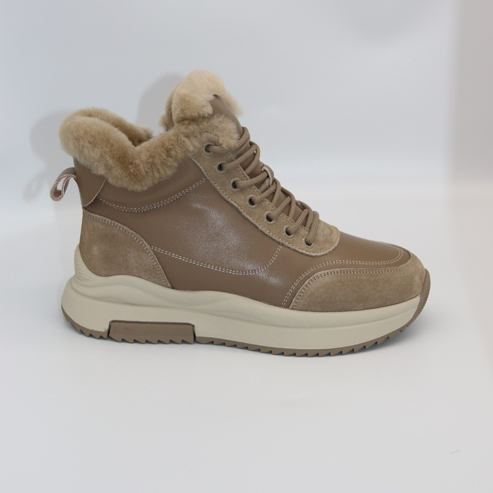 Жіночі зимові черевики Allsy Lonza 204151 Brown модель 5978