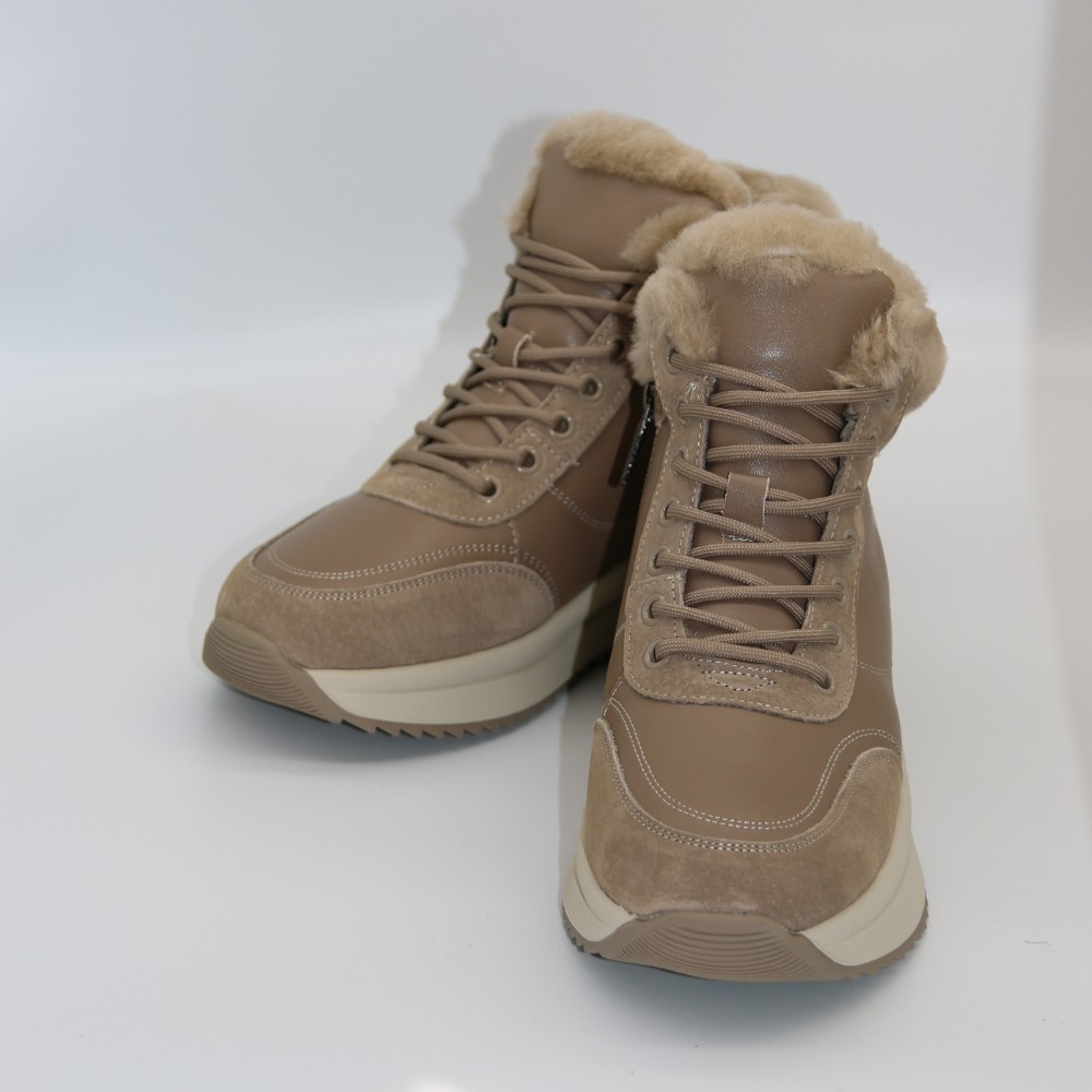 Жіночі зимові черевики Allsy Lonza 204151 Brown модель 5978