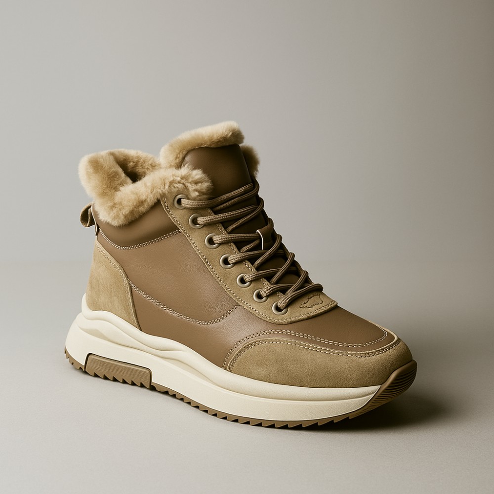 Жіночі зимові черевики Allsy Lonza 204151 Brown модель 5978