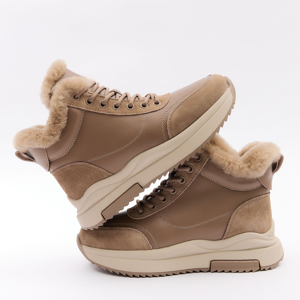 Жіночі зимові черевики Allsy Lonza 204151 Brown модель 5978